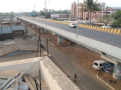 FLYOVER BRIDGE ON DEOGAD DISTRICT BORDER