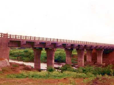 Bridge ac River Pawana at Kalewadi