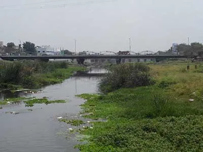 High Level Major Bridge Across Karaha River