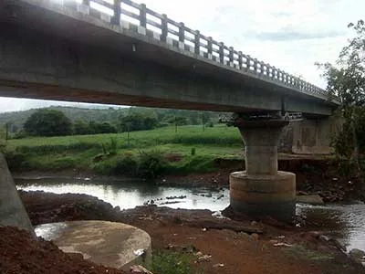 Major Bridge Across Kumbhi River